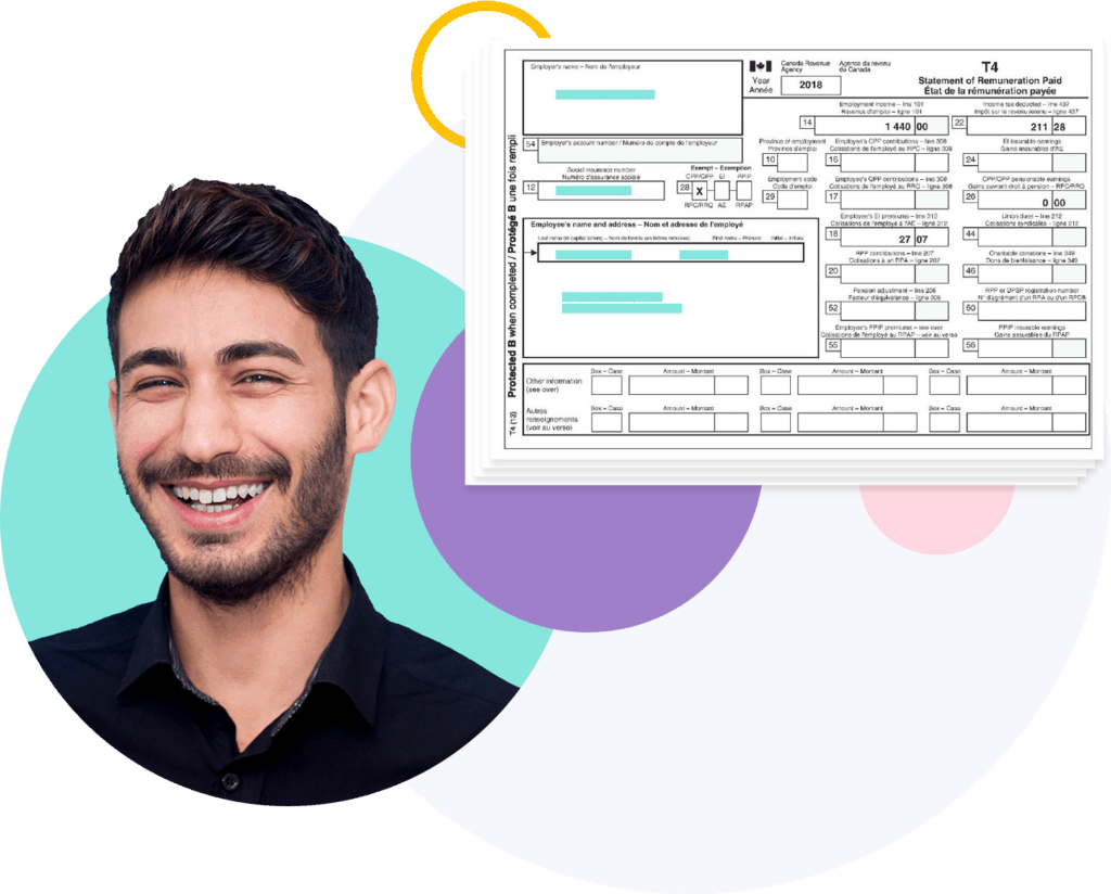 services payroll new hires t4