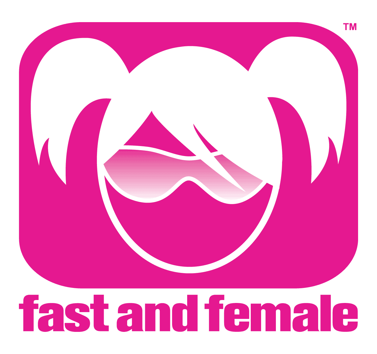 Fast and female logo
