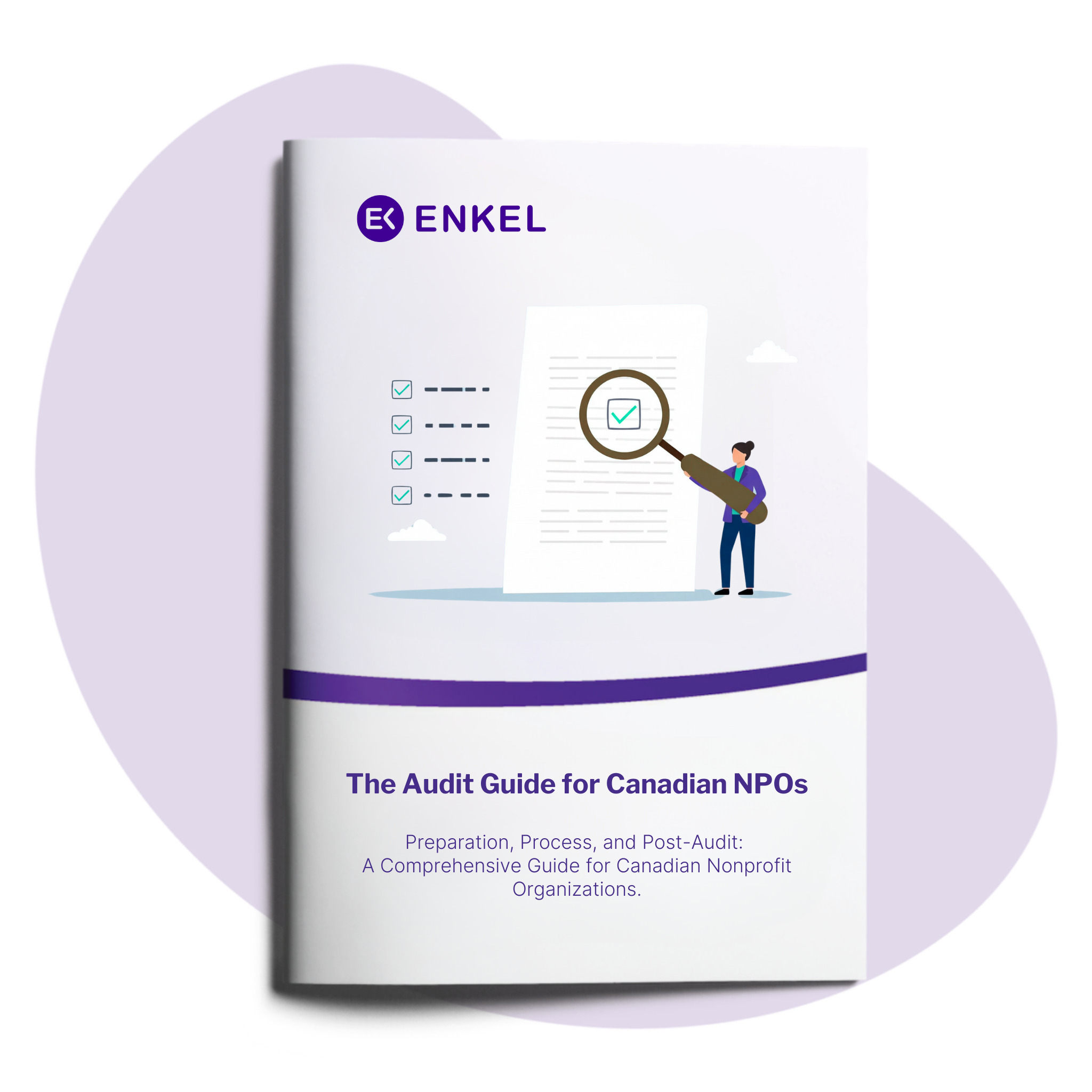 The Audit Guide for Canadian NPOs 2026 – Enkel E-Book Cover